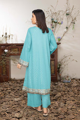 2-Pc Gripe Silk shirt With Gripe Silk Qlot Trouser CNP22-32-S-A